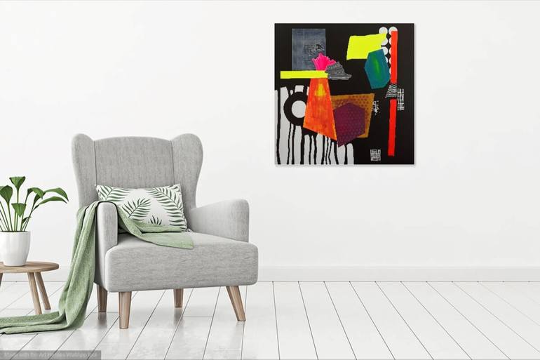 Original Abstract Painting by Karol Vallee