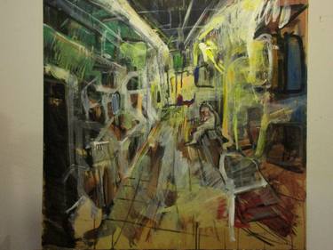 Original Expressionism Cities Paintings by Theo Kagias
