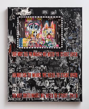 Saatchi Art Artist Tali O; Paintings, “Do not go to MARS we need to start over” #art