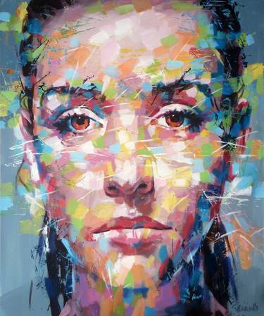 Original Portraiture People Paintings by Aleksandr Ilichev