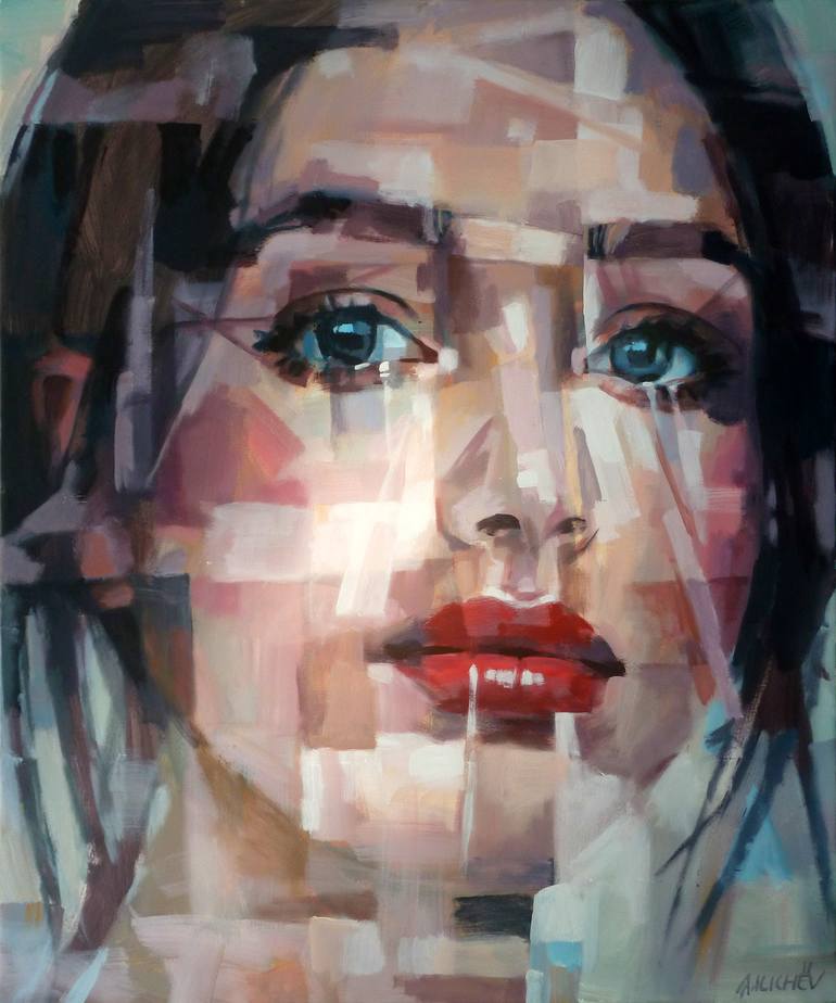 PORTRAIT Painting by Aleksandr Ilichev | Saatchi Art United Arab