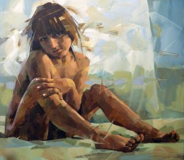 Print of Realism Nude Paintings by Aleksandr Ilichev