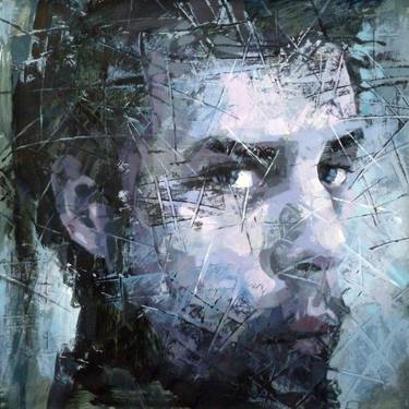 Print of Expressionism Portrait Paintings by Aleksandr Ilichev