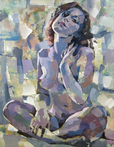 Print of Nude Paintings by Aleksandr Ilichev