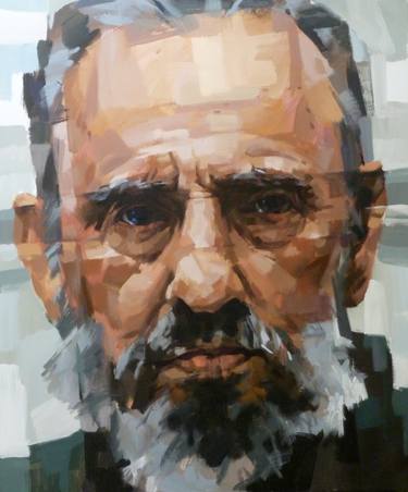 Print of Realism Portrait Paintings by Aleksandr Ilichev