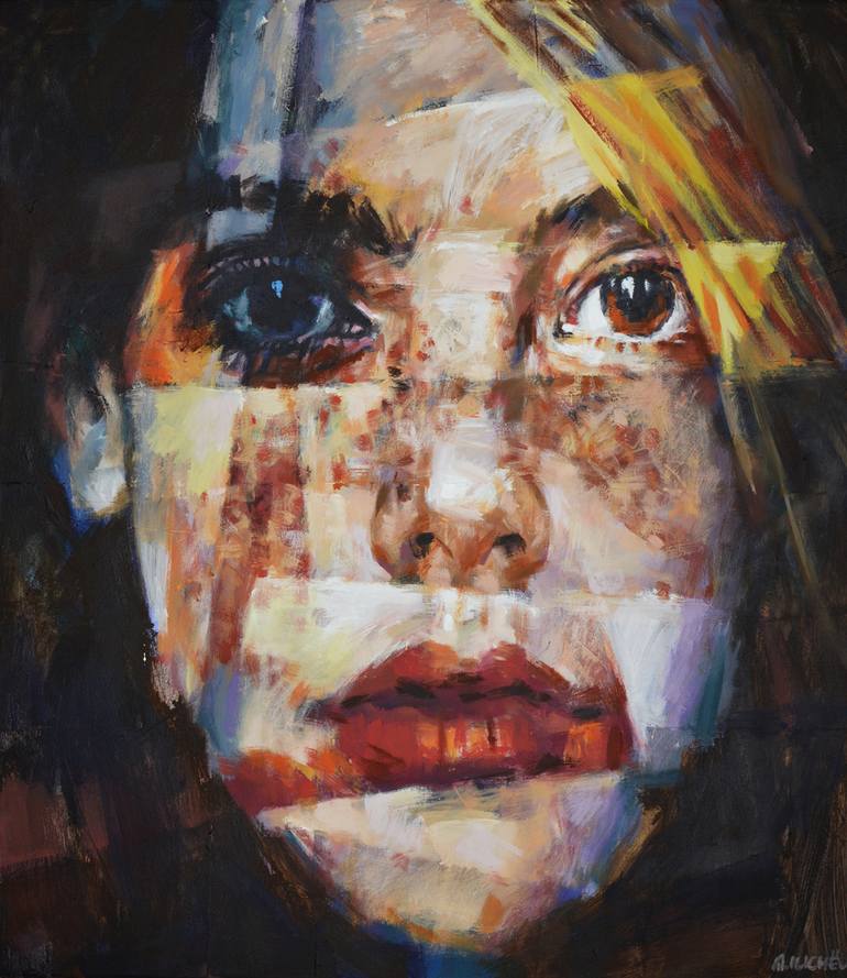 MASHA Painting by Aleksandr Ilichev | Saatchi Art