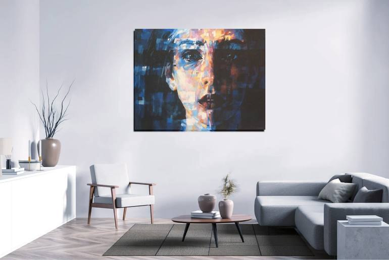 Original Realism People Painting by Aleksandr Ilichev