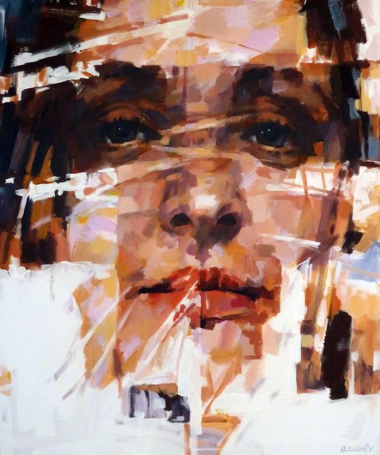 Original Realism Portrait Paintings by Aleksandr Ilichev