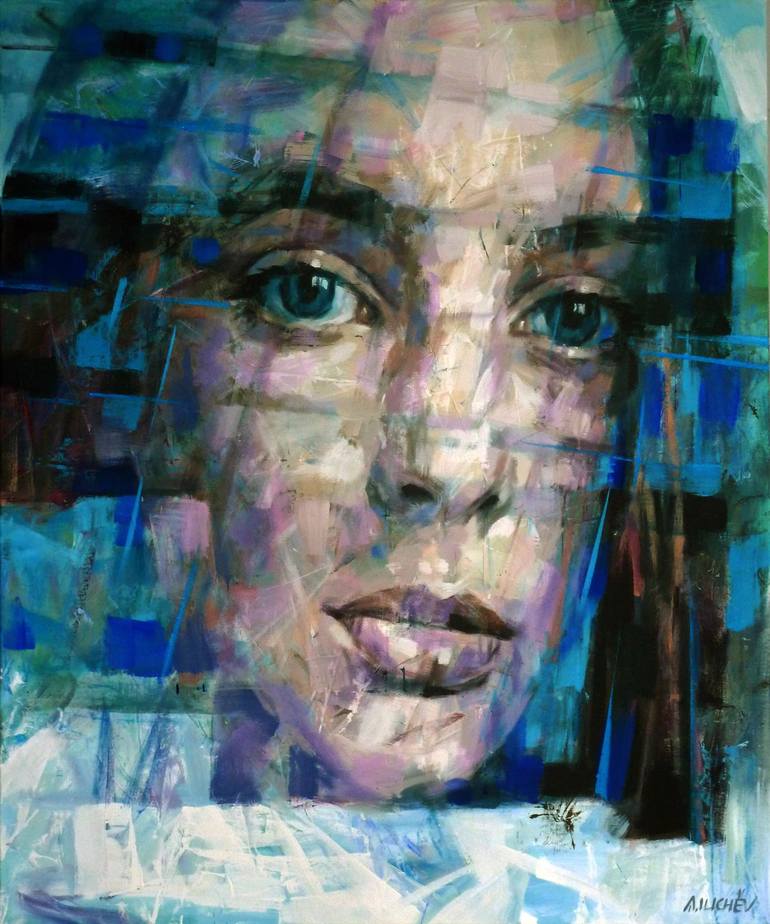 PORTRAIT Painting by Aleksandr Ilichev | Saatchi Art