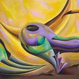 Forms,living happily in yellow by SERGEI RATCHINSKI