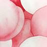 This painting is one of my peach series practice. I used a single pink color on this one. I try to make a feeling of innocent and sweet.