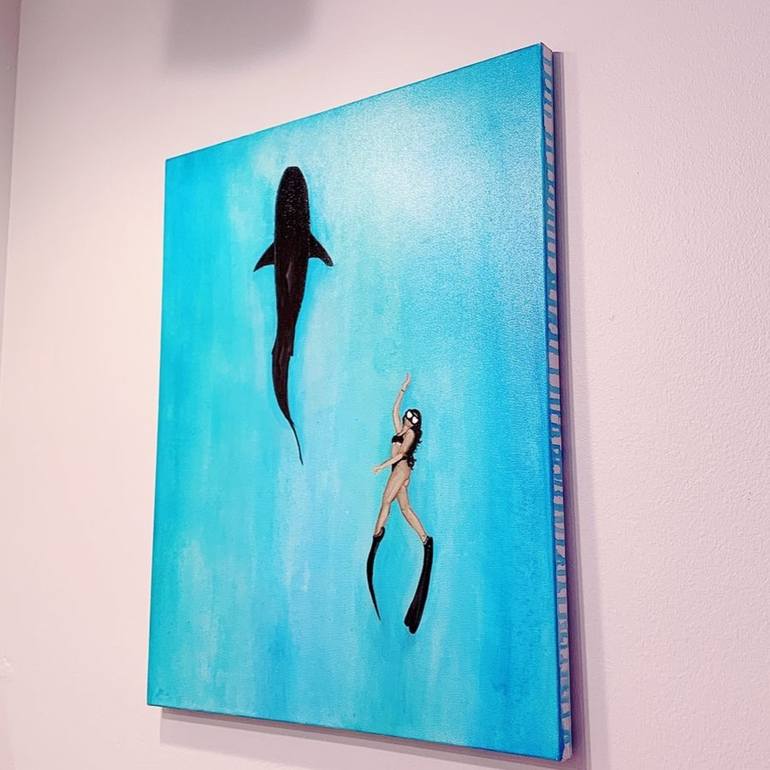 Original Figurative Animal Painting by Karim Aboud