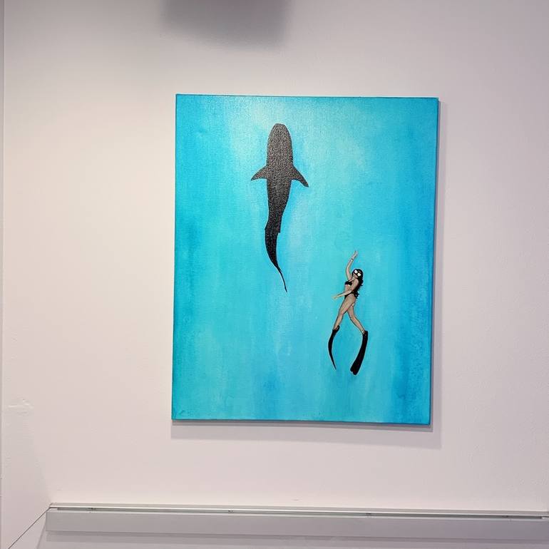 Original Figurative Animal Painting by Karim Aboud