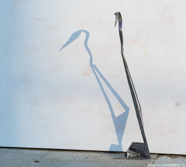 Original Dada Animal Sculpture by Roscoe Lamontagne