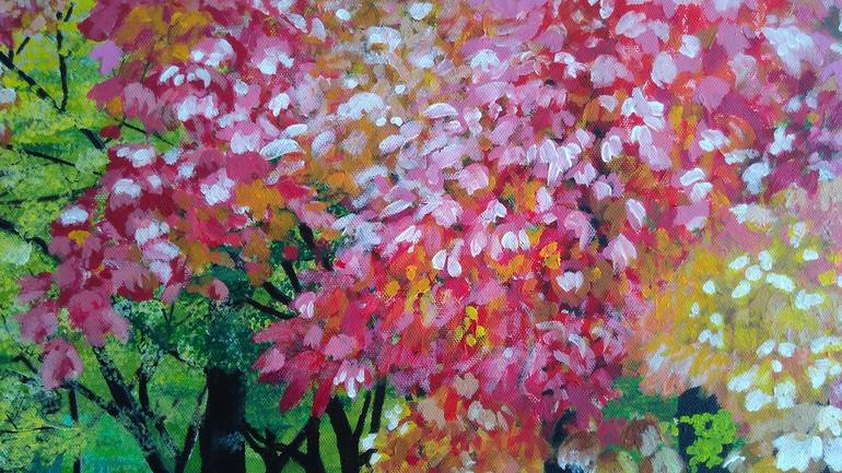 Original Realism Landscape Painting by Cindy Octhaliany