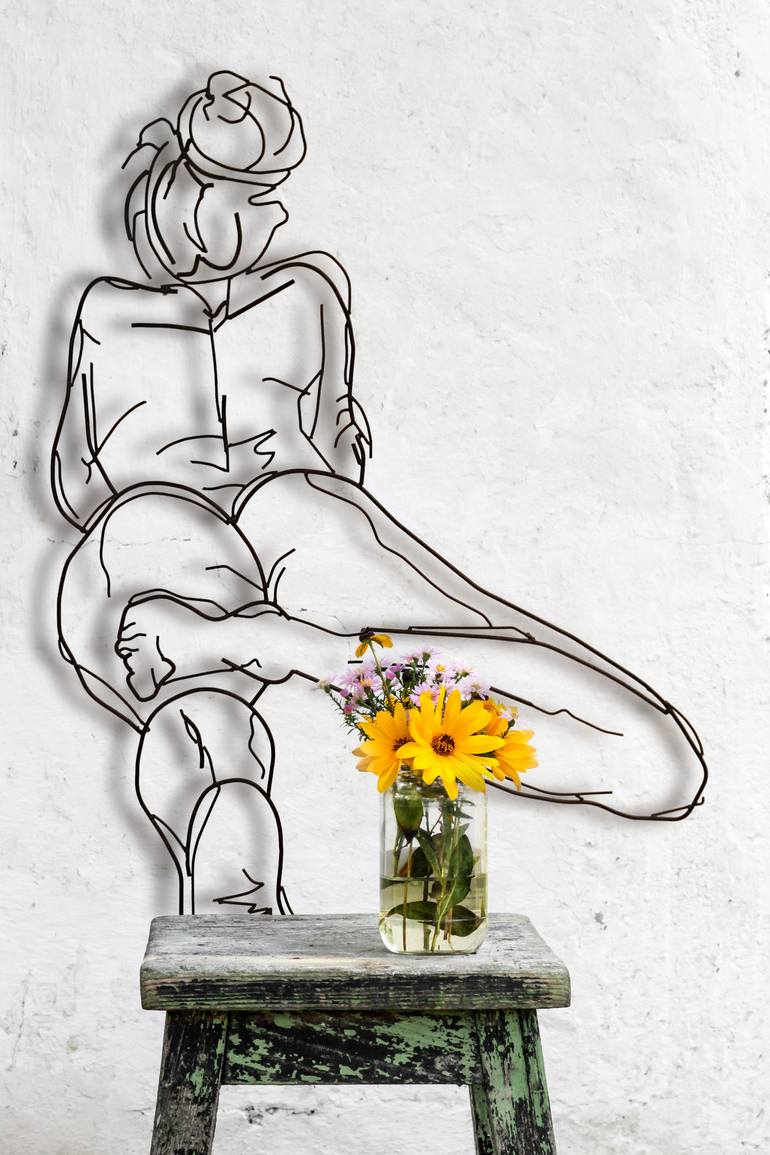 Original Illustration Nude Sculpture by Artistduo Mainkunstenaars