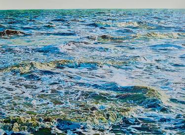 Original Photorealism Seascape Paintings by Harvey Taylor