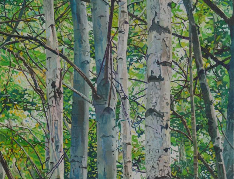 Original Figurative Landscape Painting by Harvey Taylor
