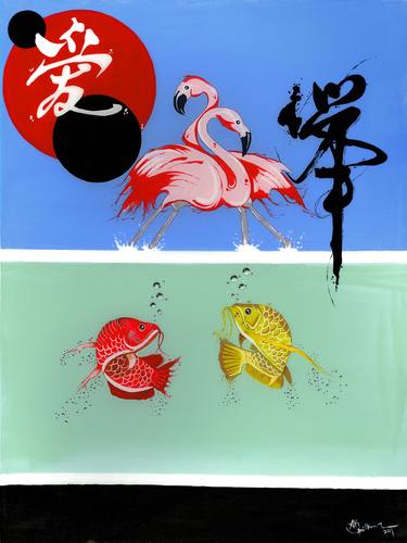 Print of Fish Paintings by AnilKumar AK