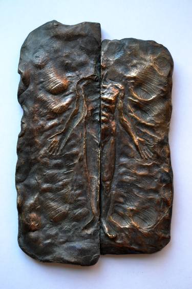 Original Figurative Men Sculpture by Joanna Sokolowska