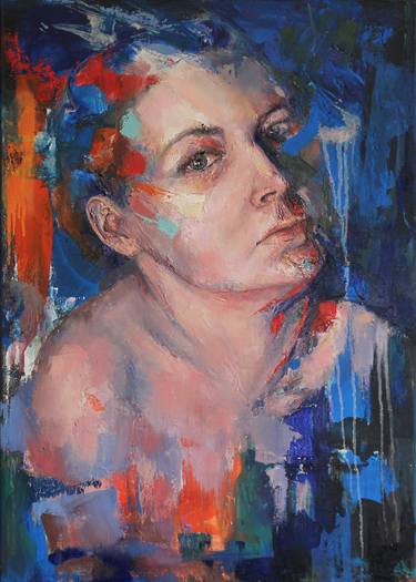Print of Portrait Paintings by Joanna Sokolowska