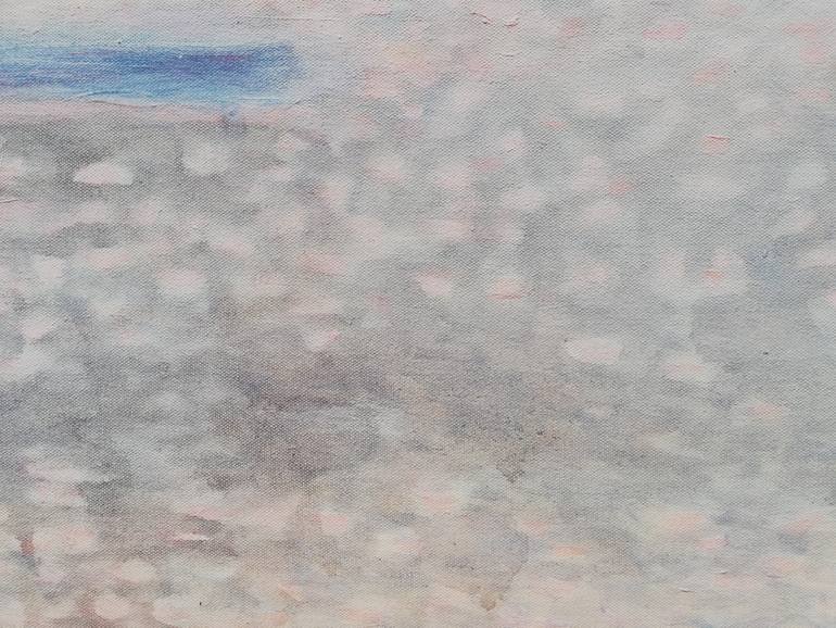 Original Abstract Seascape Painting by Majda Skrinar
