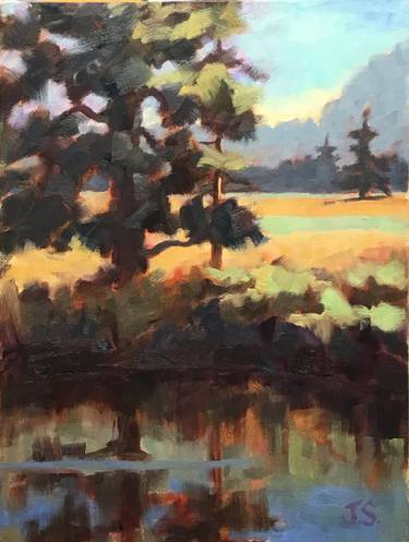 Original Fine Art Landscape Painting by Jessica Schiffman