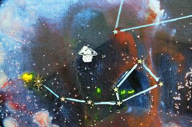Print of Contemporary Outer Space Mixed Media by Counsel Langley