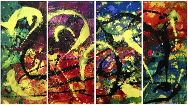 Original Abstract Paintings by Gaurav Chauhan