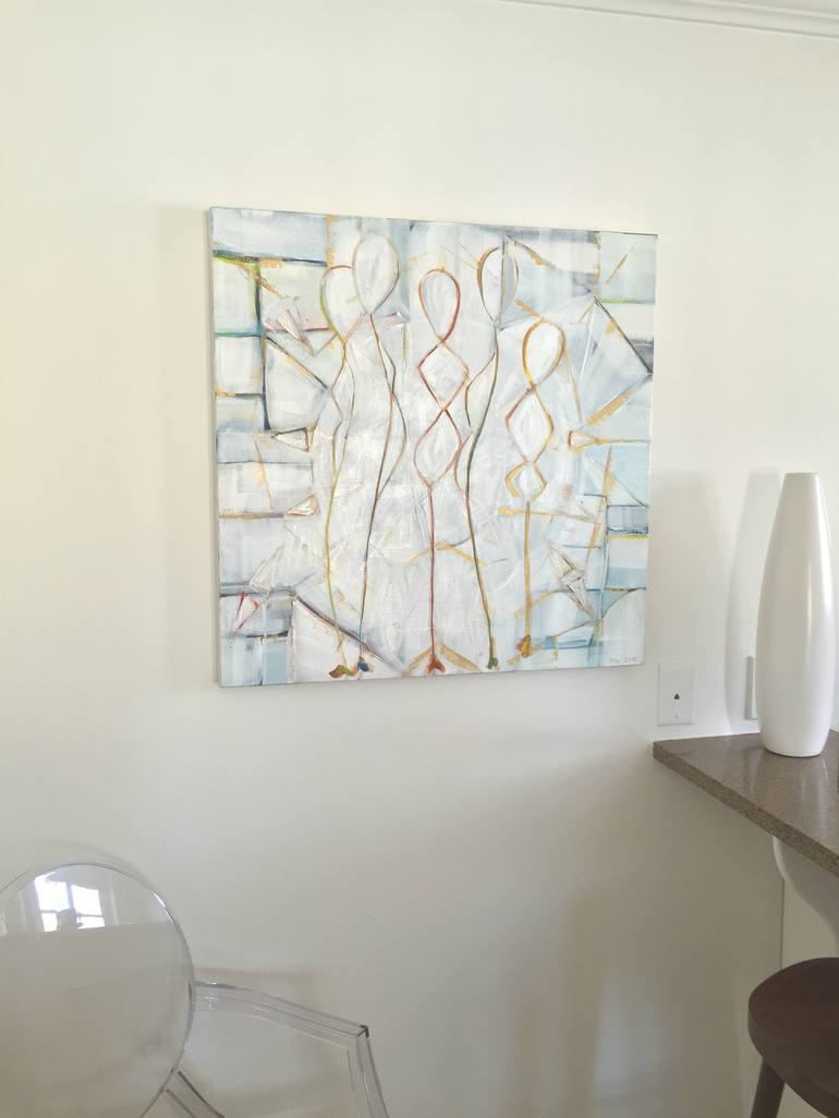 Original Conceptual Abstract Painting by Ashley Moss