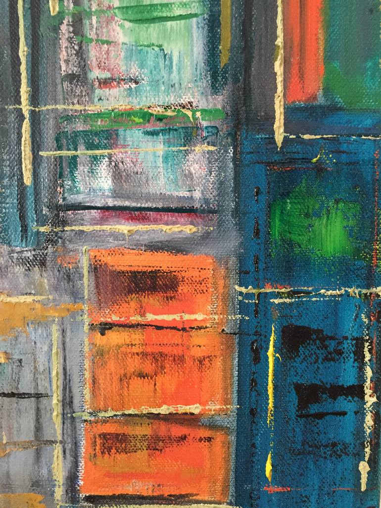 Original Modern Abstract Painting by Ashley Moss