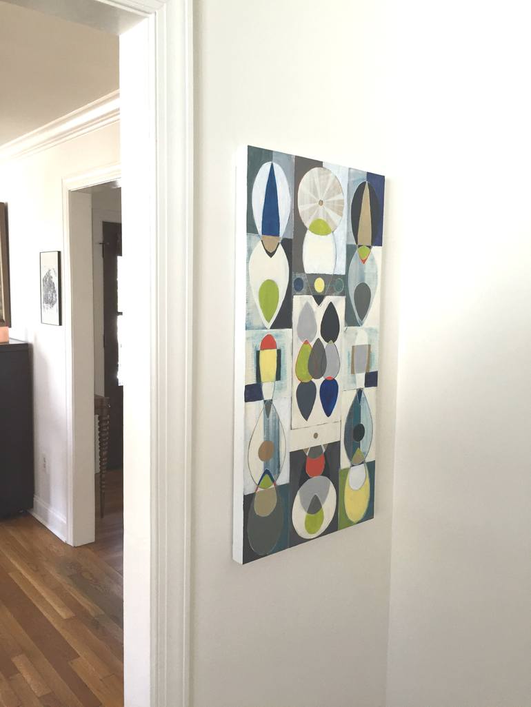 Original Modern Geometric Painting by Ashley Moss