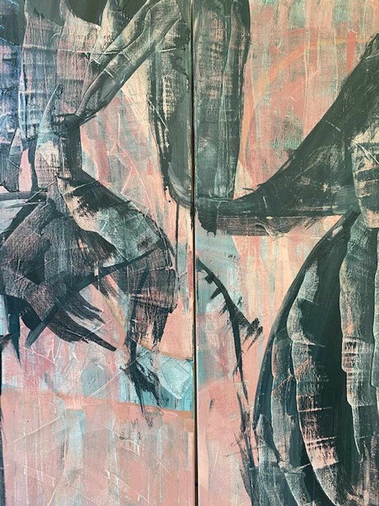 Original Abstract Expressionism Abstract Painting by Ashley Moss