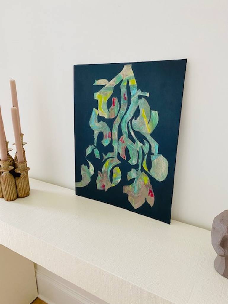 Original Floral Painting by Ashley Moss