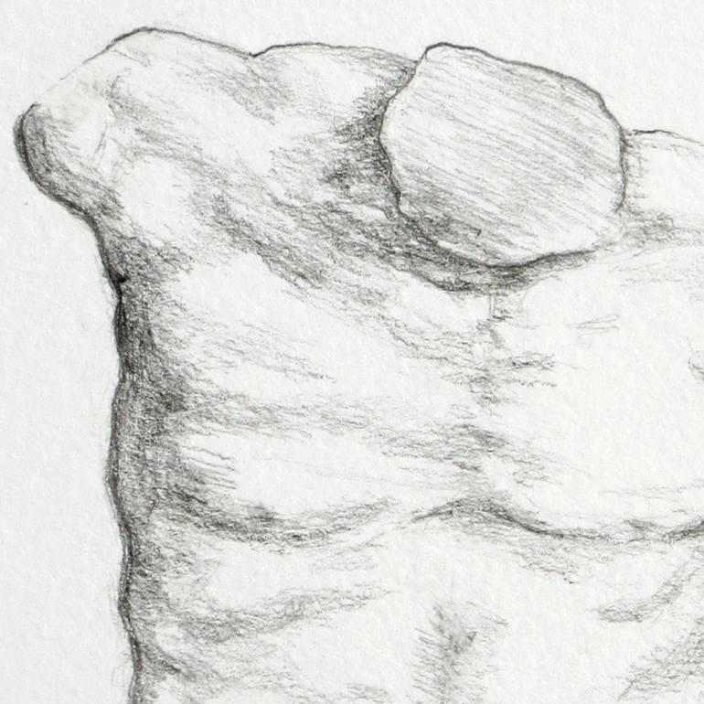 Original Black & White Nude Drawing by Jacqueline Westland
