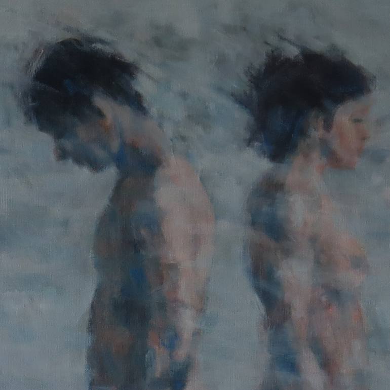 Original Figurative People Painting by Jacqueline Westland