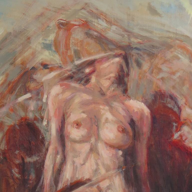 Original Erotic Painting by Jacqueline Westland