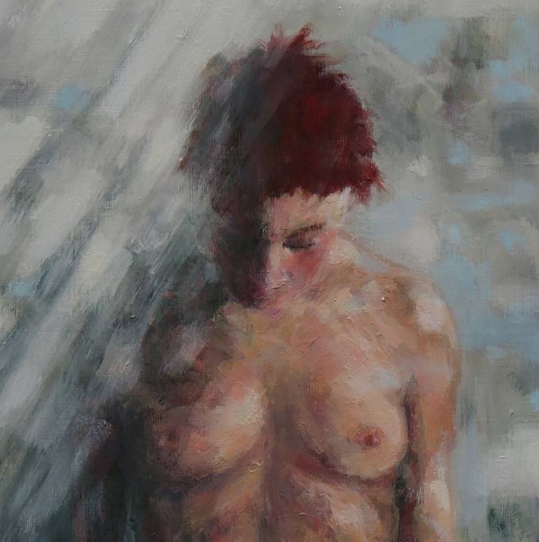 Original Figurative Nude Painting by Jacqueline Westland