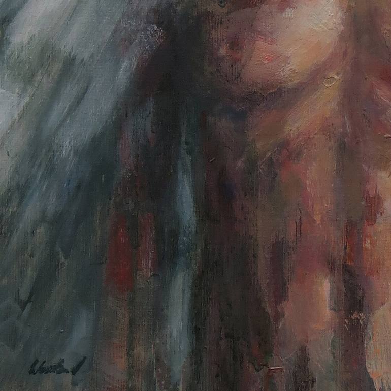 Original Figurative Nude Painting by Jacqueline Westland