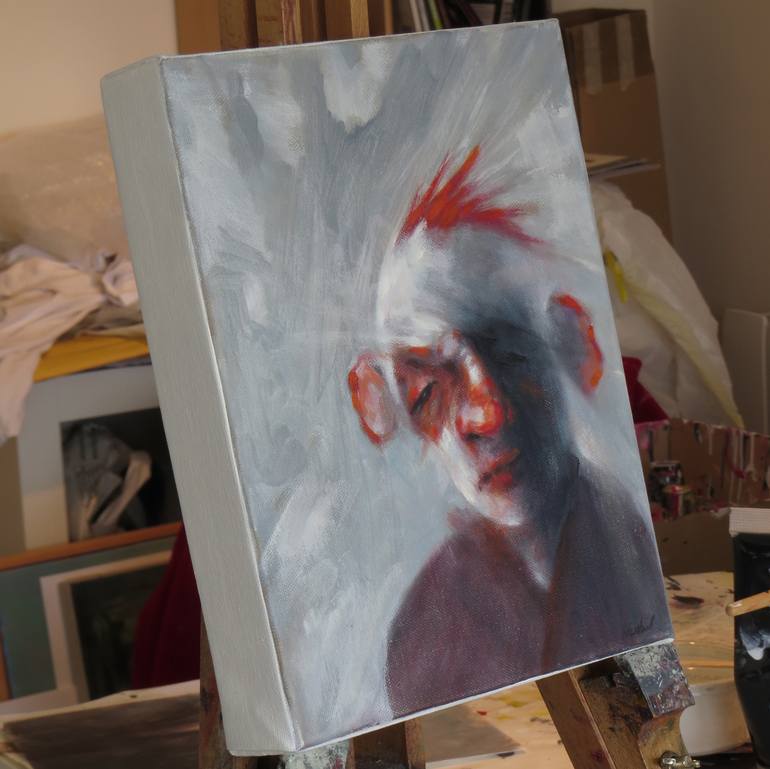 Original Figurative Portrait Painting by Jacqueline Westland