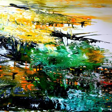 Original Abstract Painting by David Hatton