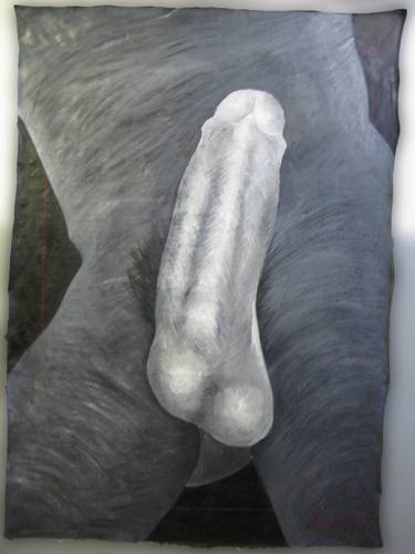 Original Figurative Erotic Paintings by rossana turri