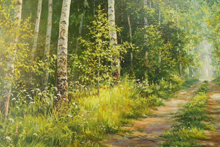 Original Realism Landscape Painting by Serhii Korotkov