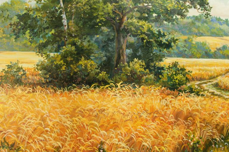 Original Realism Landscape Painting by Serhii Korotkov