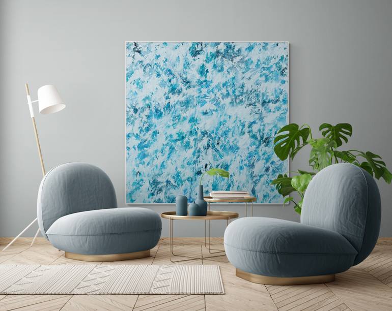 Original Contemporary Abstract Painting by Anita Kaufmann