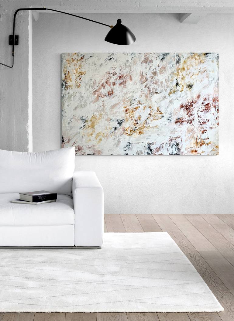 Original Contemporary Abstract Painting by Anita Kaufmann