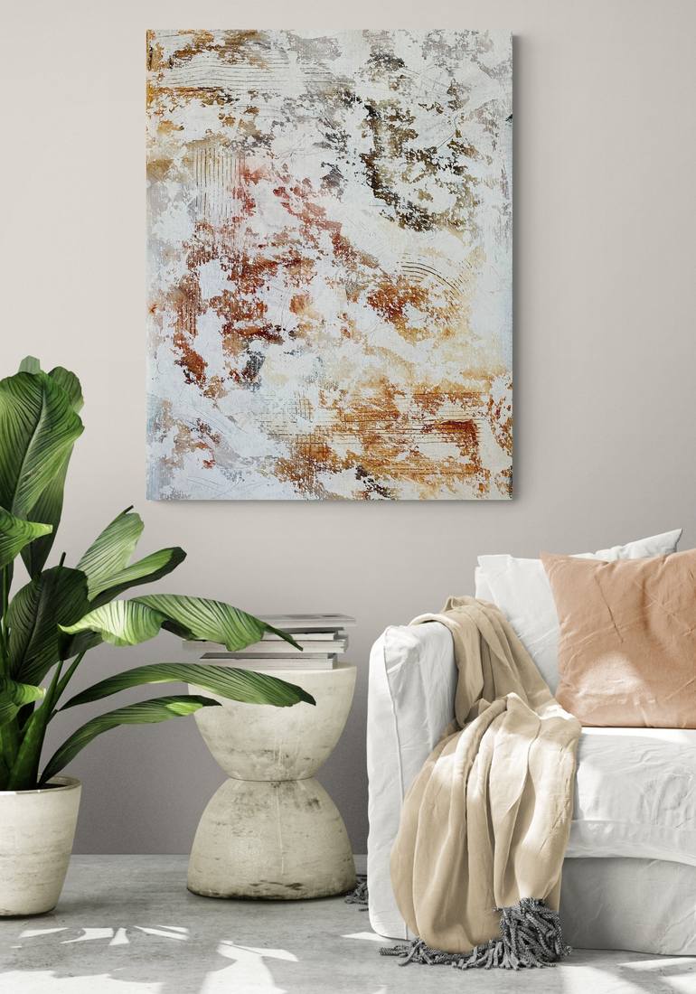 Original Contemporary Abstract Painting by Anita Kaufmann