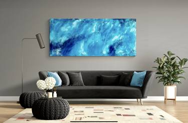 Original Fine Art Abstract Paintings by Anita Kaufmann