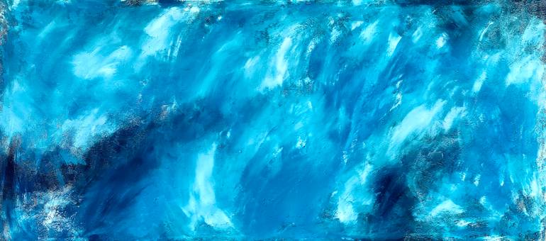 Original Minimalism Abstract Painting by Anita Kaufmann