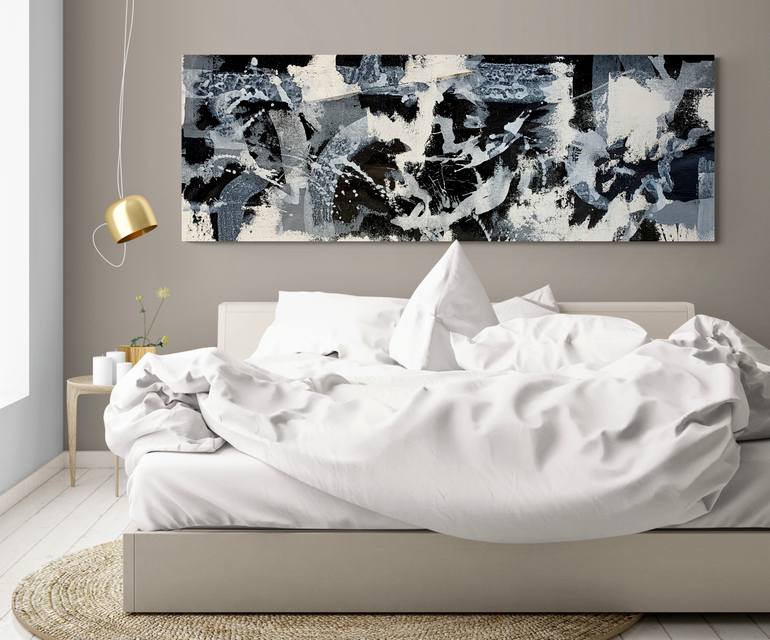 Original Abstract Expressionism Abstract Painting by Anita Kaufmann